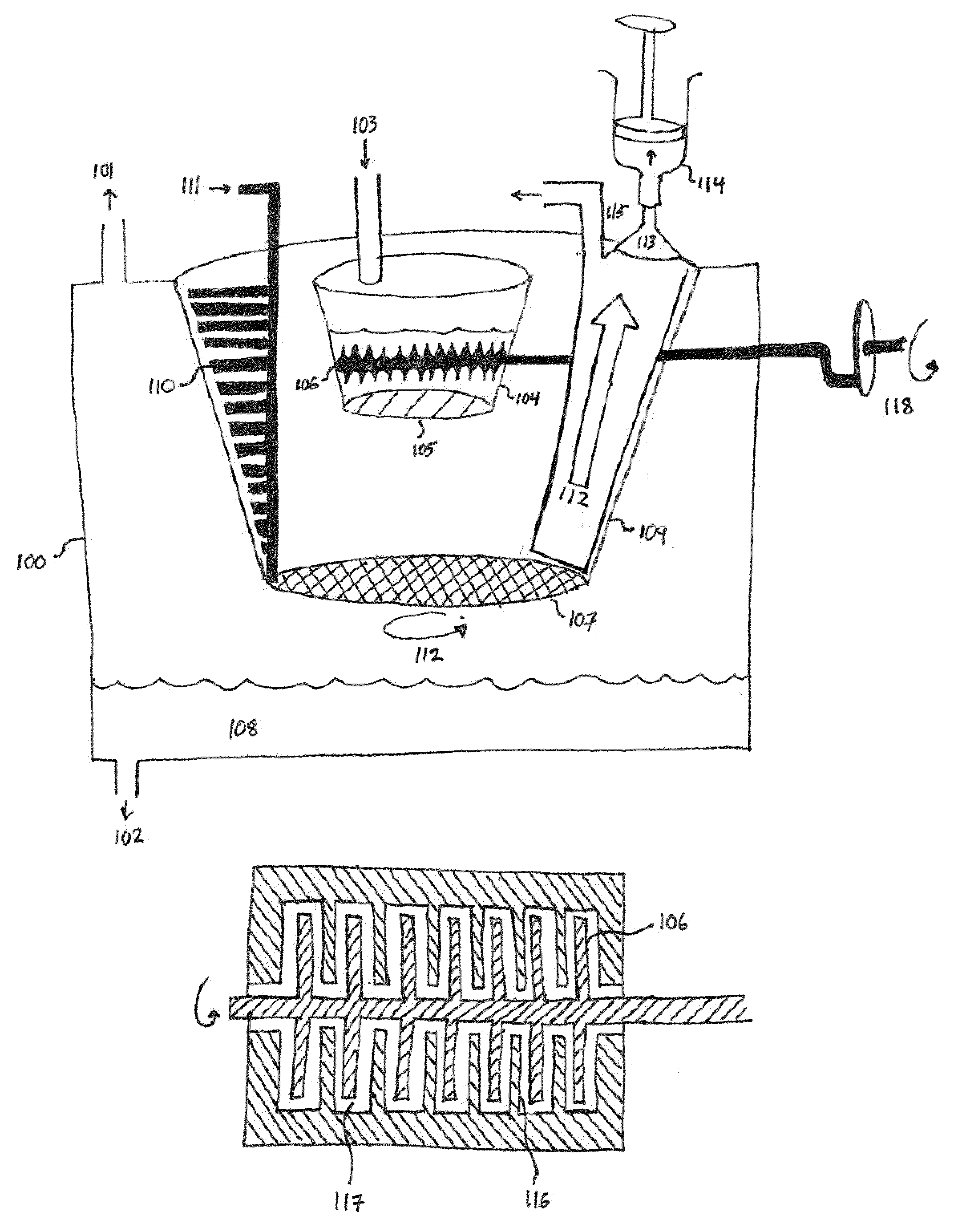 Adipose tissue collection and pre-processing devices for use in liposuction procedure