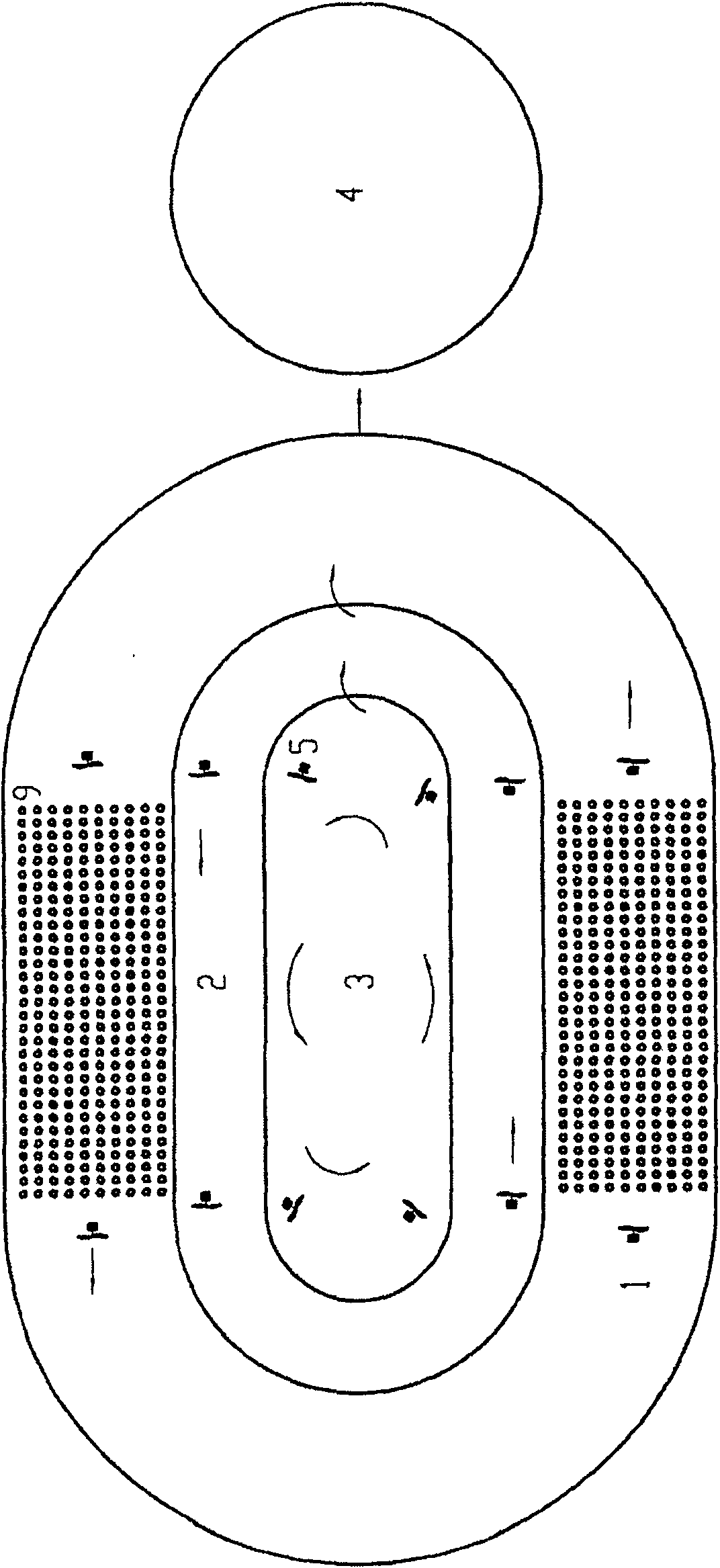 ORBAL oxidation ditch type similar dephosphorization denitrogenation integrated A2O technique