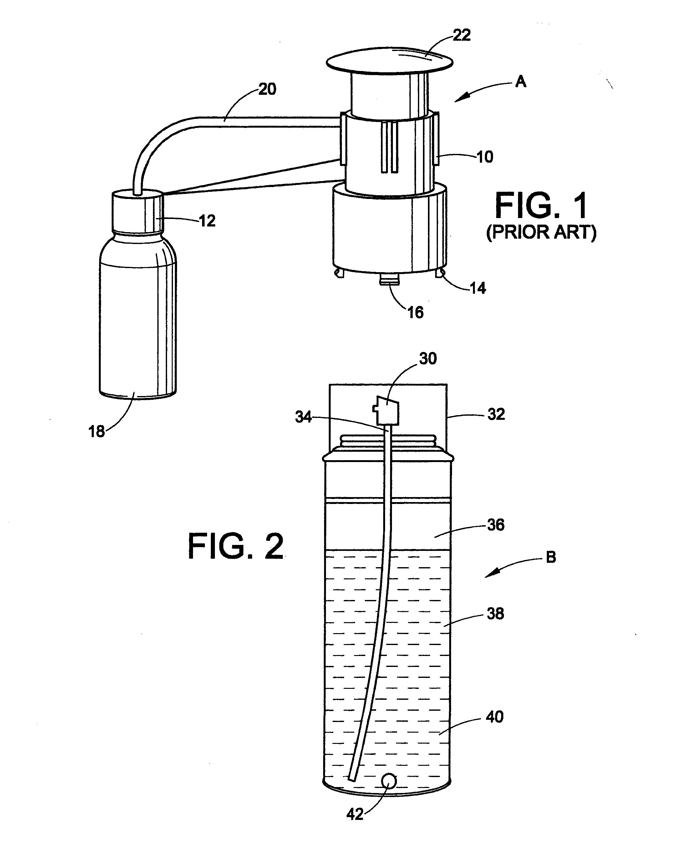 Filling head injector for aerosol can with protective cover