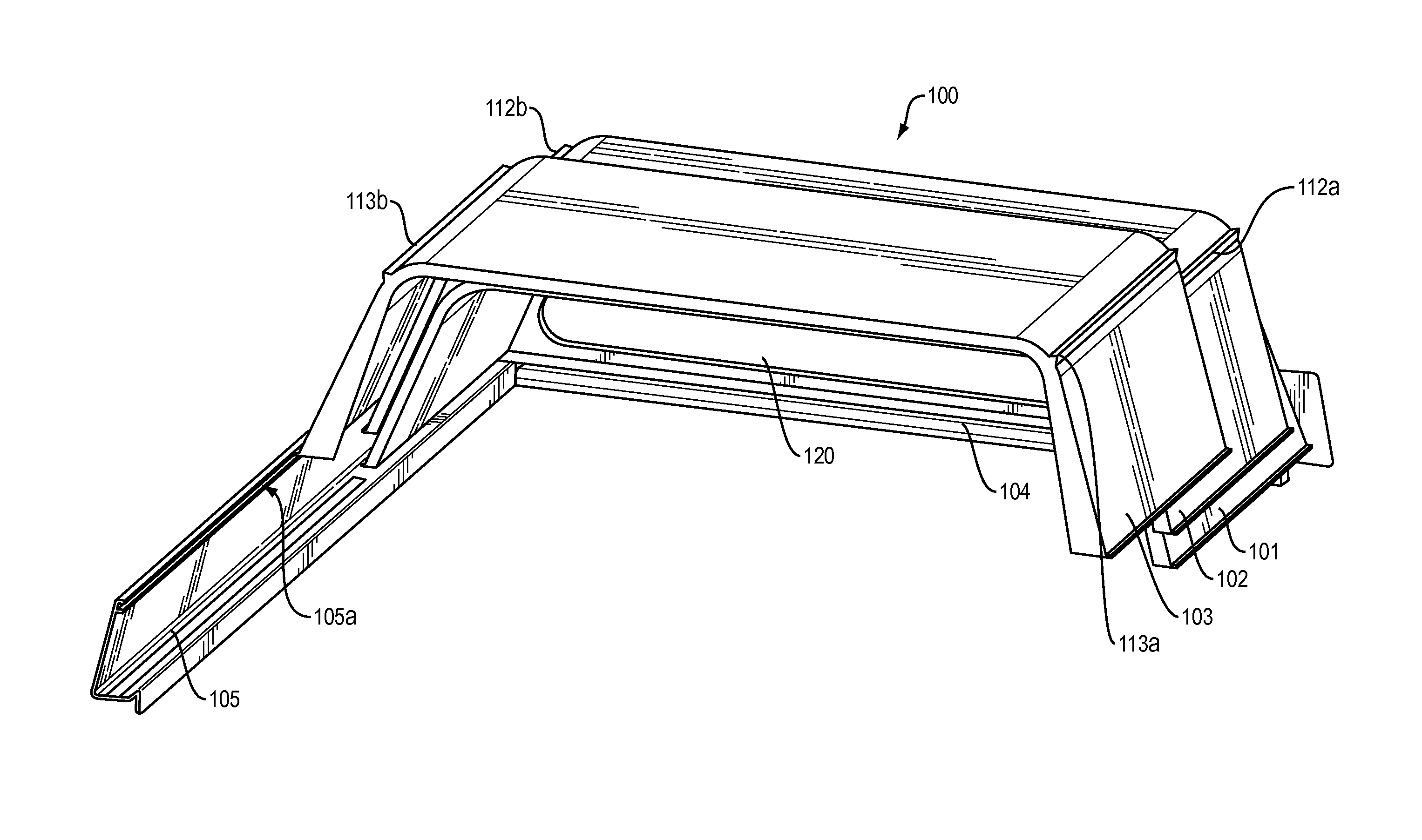 Modular truck cap