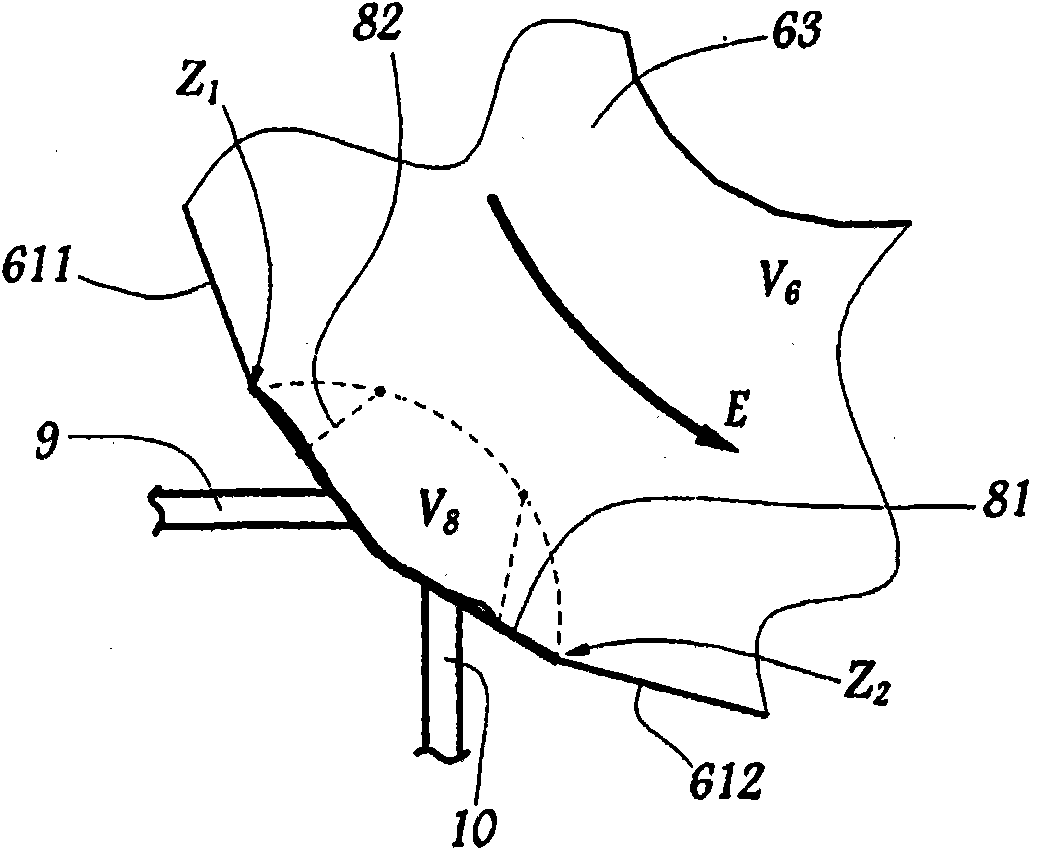 Energy conversion hydraulic plant and method for controlling such plant