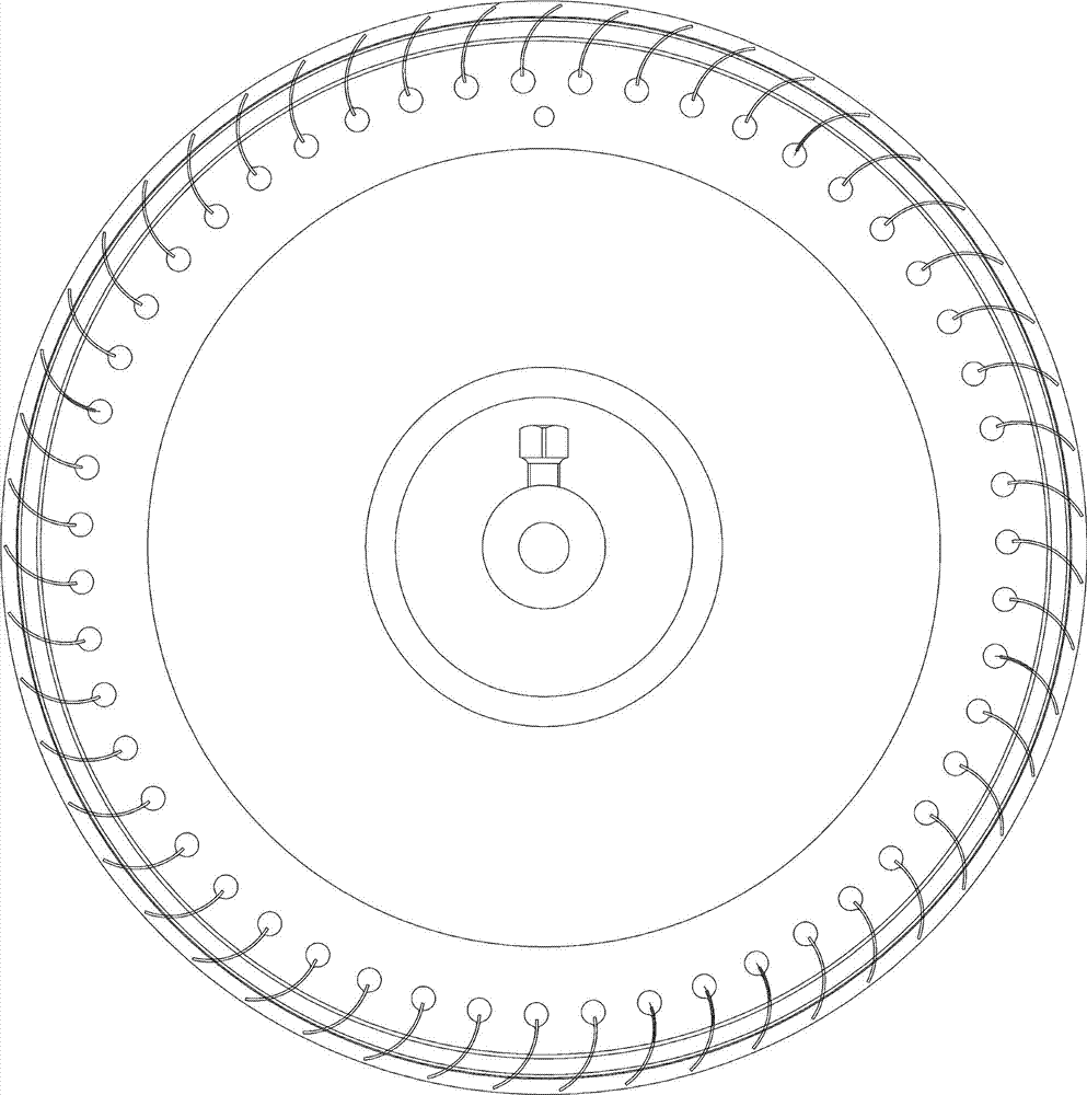 Integrated fan propeller and manufacturing method thereof