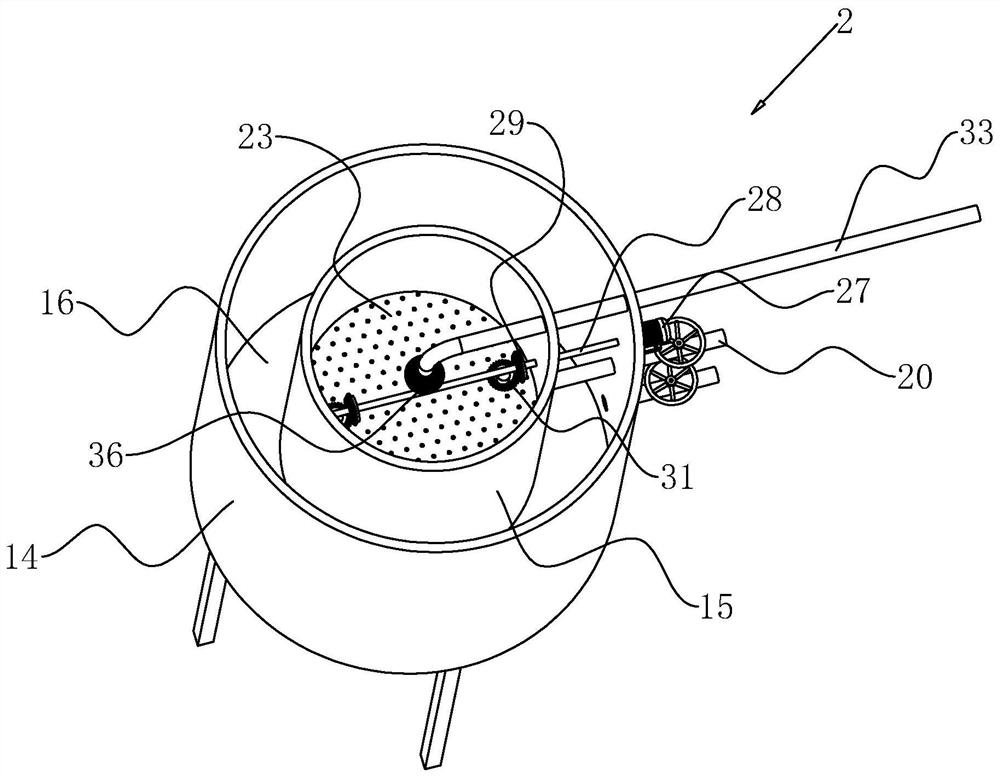 Barreled water production line and technological process thereof