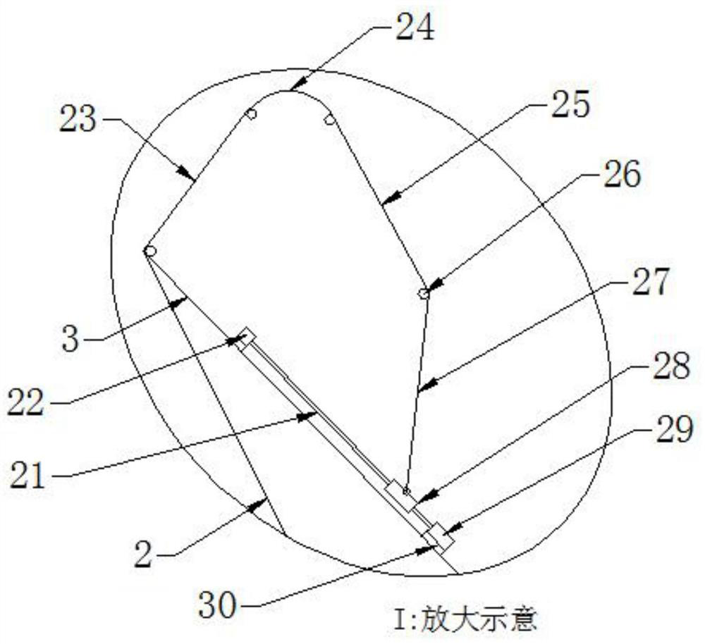 Angle-adjustable dam tamping device for hydraulic engineering and using method thereof