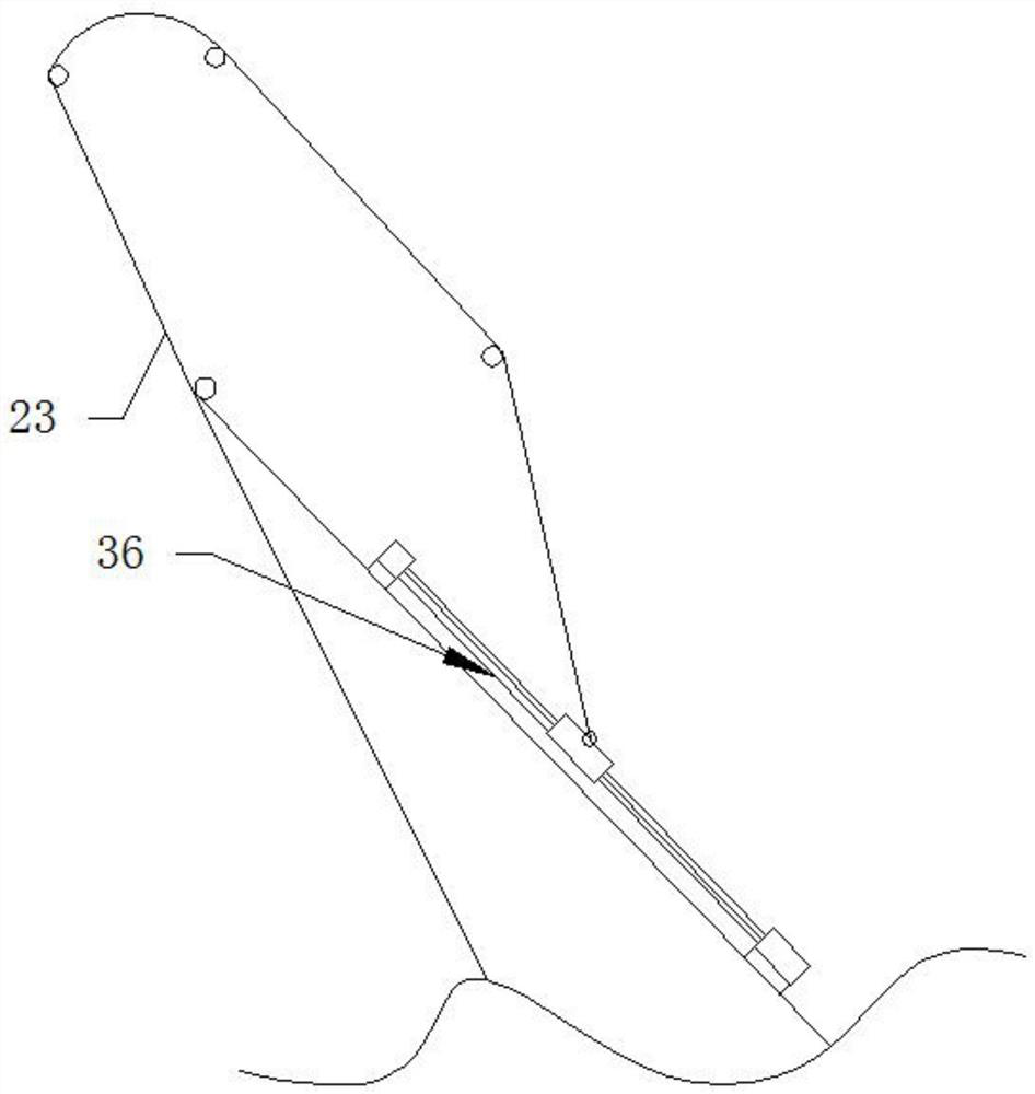 Angle-adjustable dam tamping device for hydraulic engineering and using method thereof