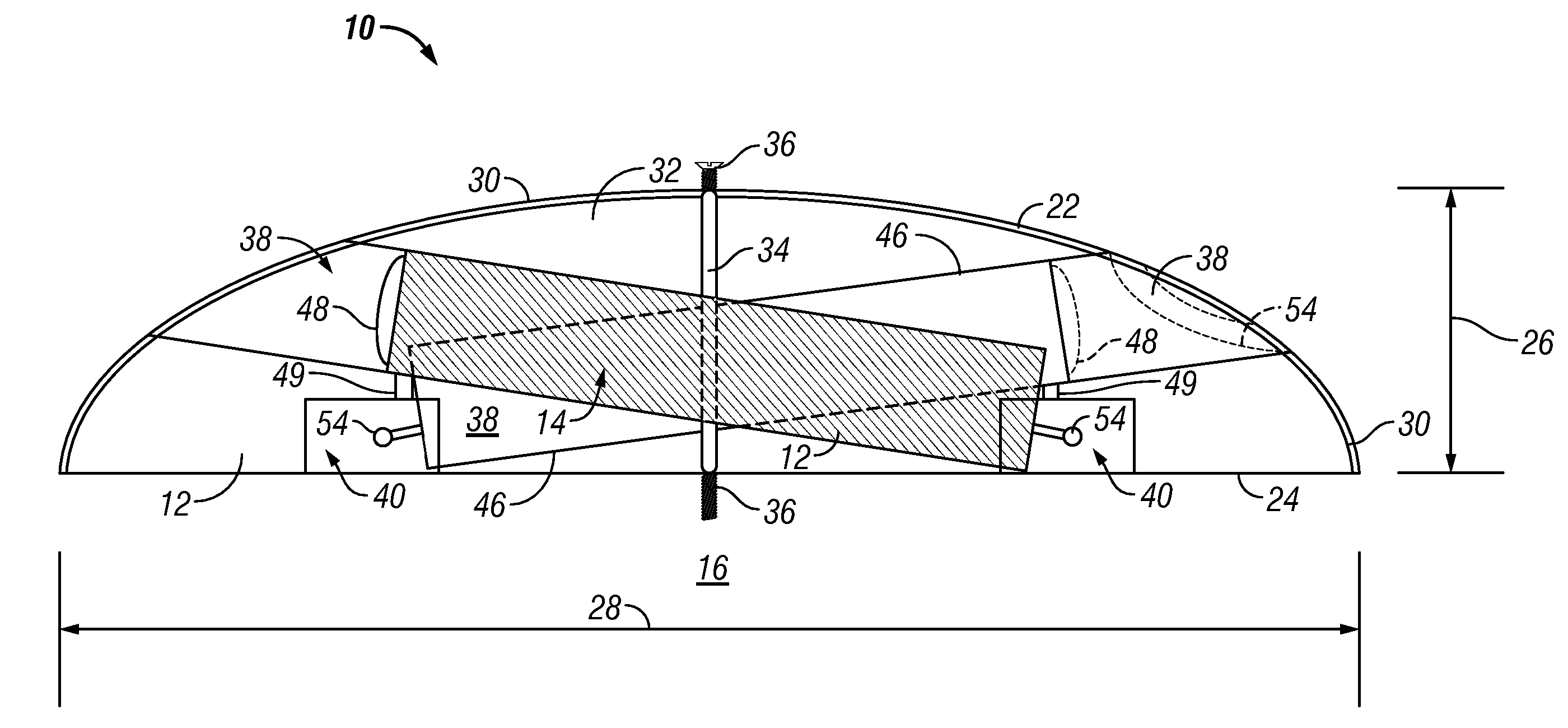 Speed bump mounted license plate camera system