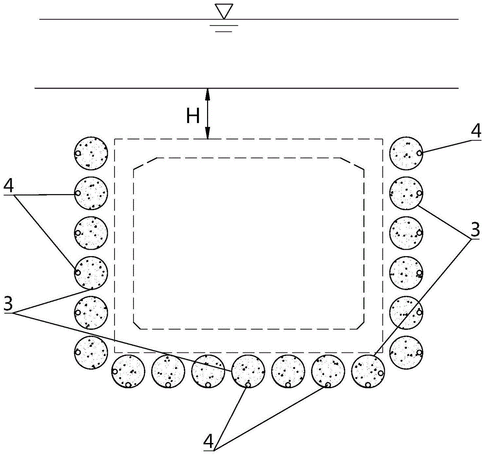 Underwater tunnel construction method suitable for ultra-shallow soil covering conditions