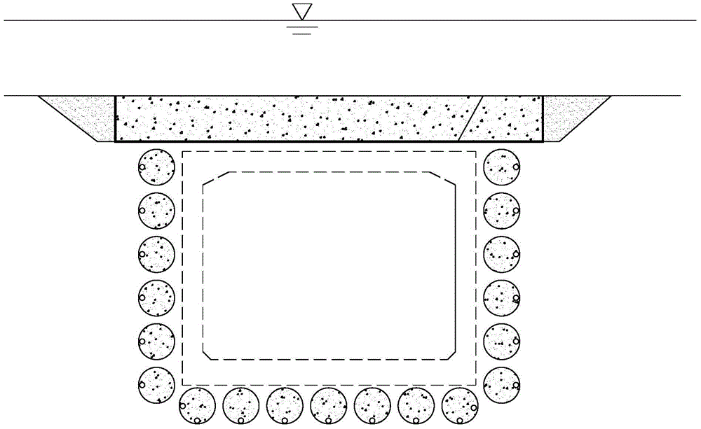 Underwater tunnel construction method suitable for ultra-shallow soil covering conditions