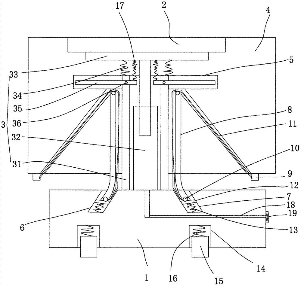 Anti-seismic device for buildings