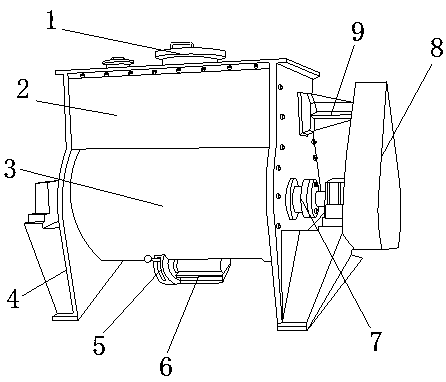 Additive leakage preventing device for concrete production