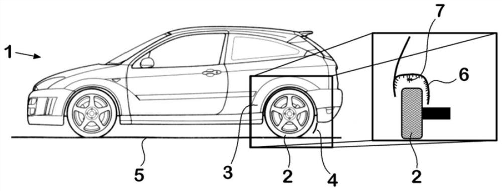 motor vehicle with dust collector