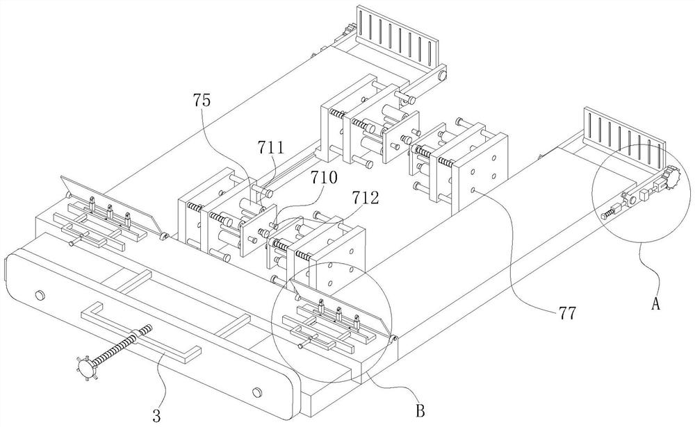 Military armored vehicle equipment maintenance auxiliary system