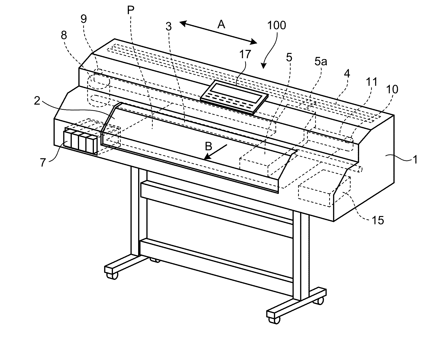 Glossiness determining device, color measuring device, image forming apparatus, and glossiness determination method