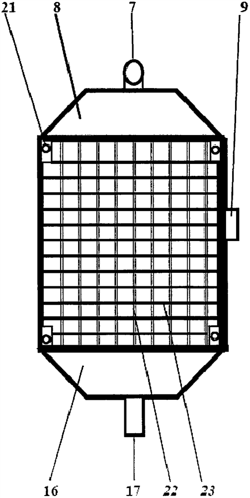 Small-sized air-cooled distilled water preparation device