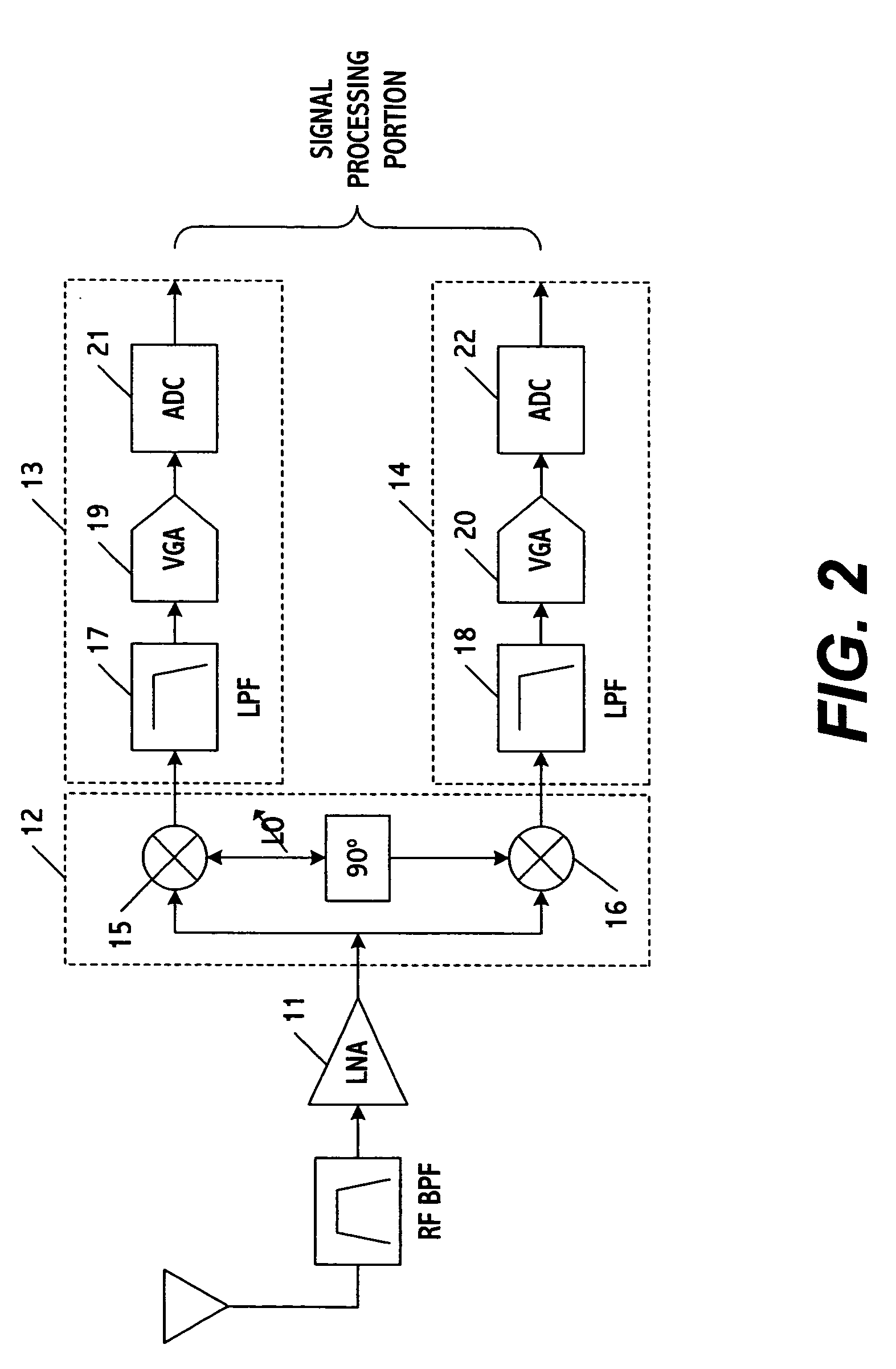 System and method for filtering signals in a transceiver