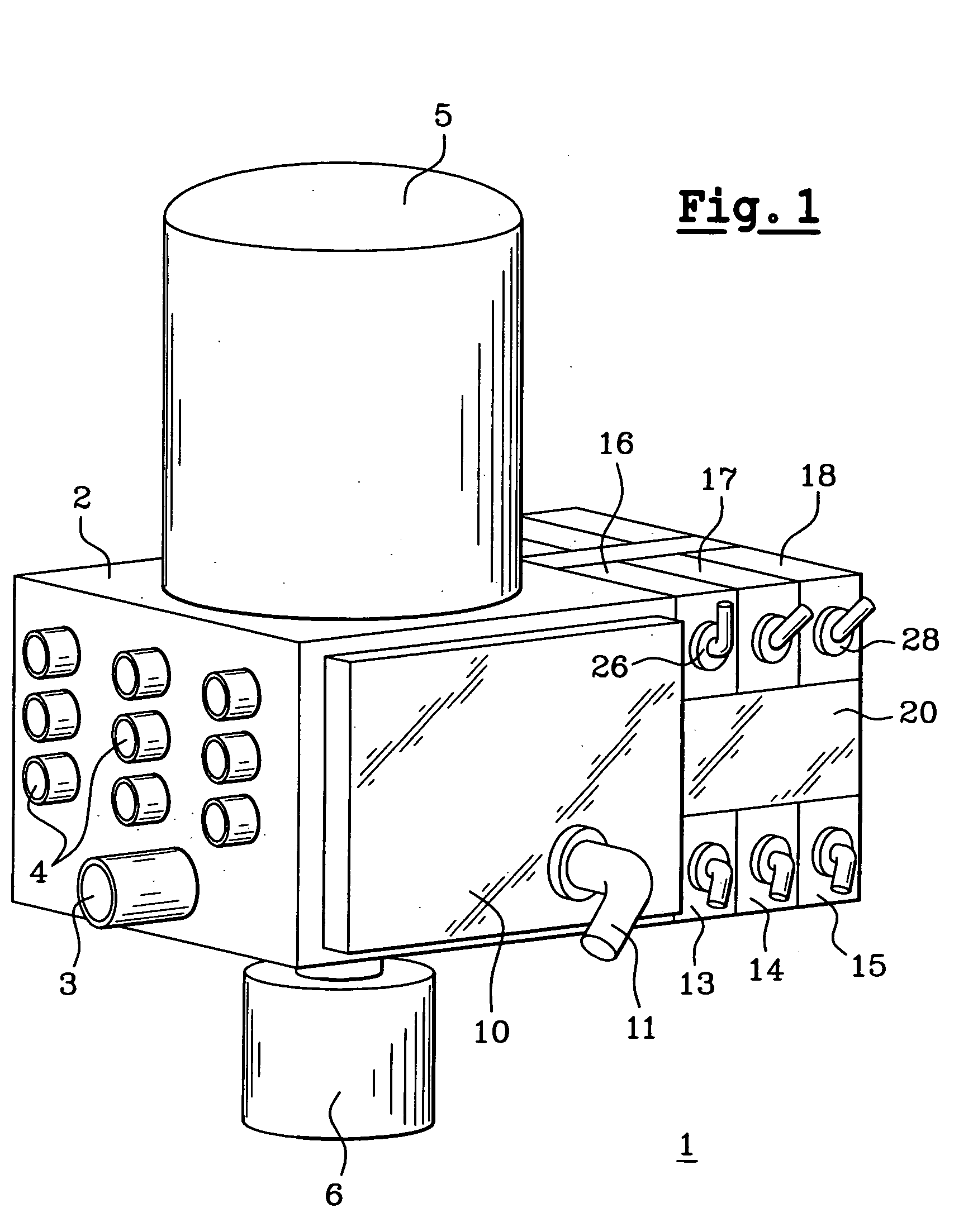 Compressed air treatment device that is designed to be installed in an industrial vehicle