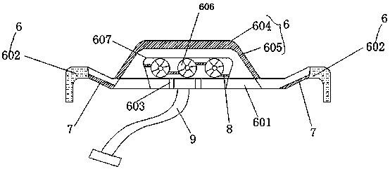 Automobile seat and displacement air supply device mounted on same