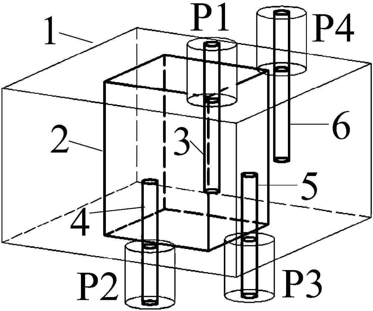 Narrow-band filtering annular coupler based on quadruple-mode dielectric resonator