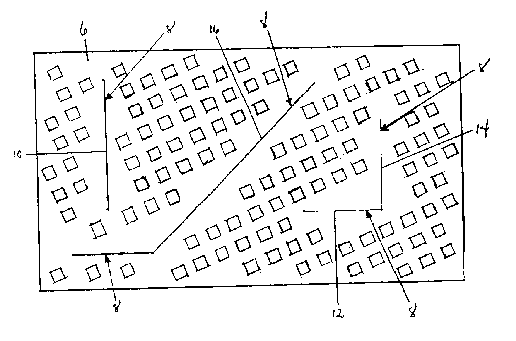 Simplified tiling pattern method