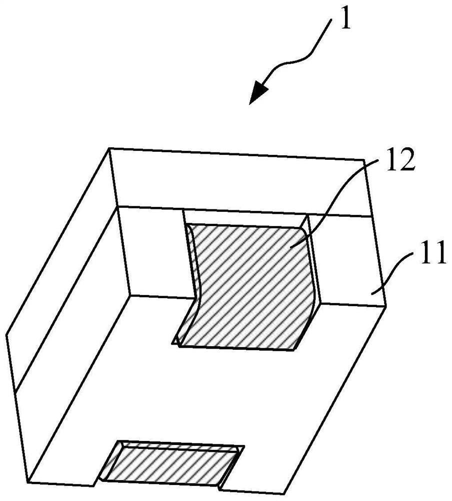 Inductor structure and power supply circuit