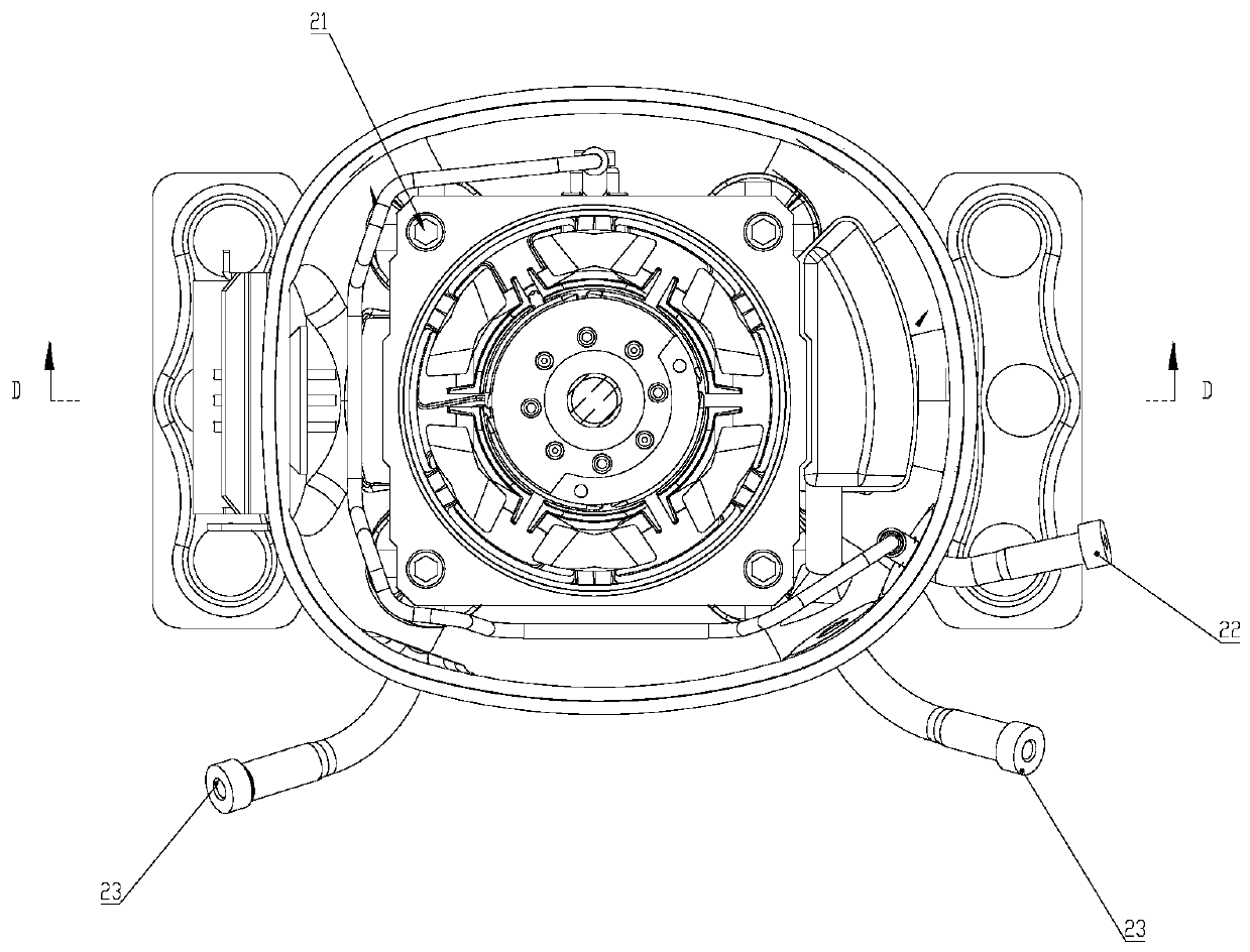 Rolling rotor compressor with suction-free check valve for low backpressure