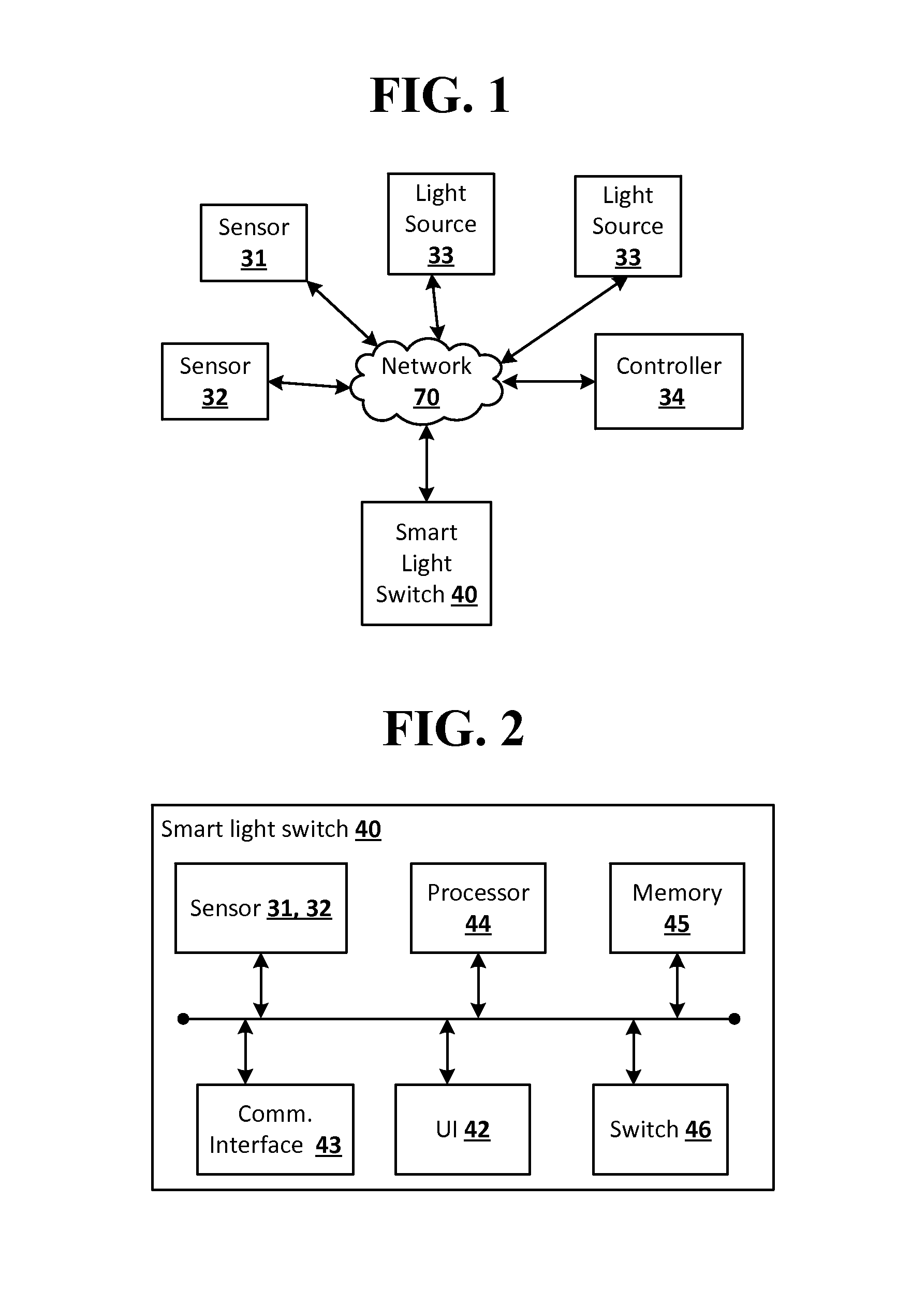 Systems and methods of determining a type and feature set of a light source, and the control thereof