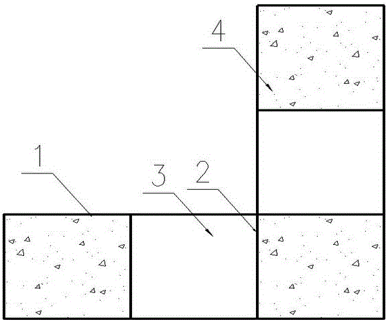 L-section steel and concrete combined structural member