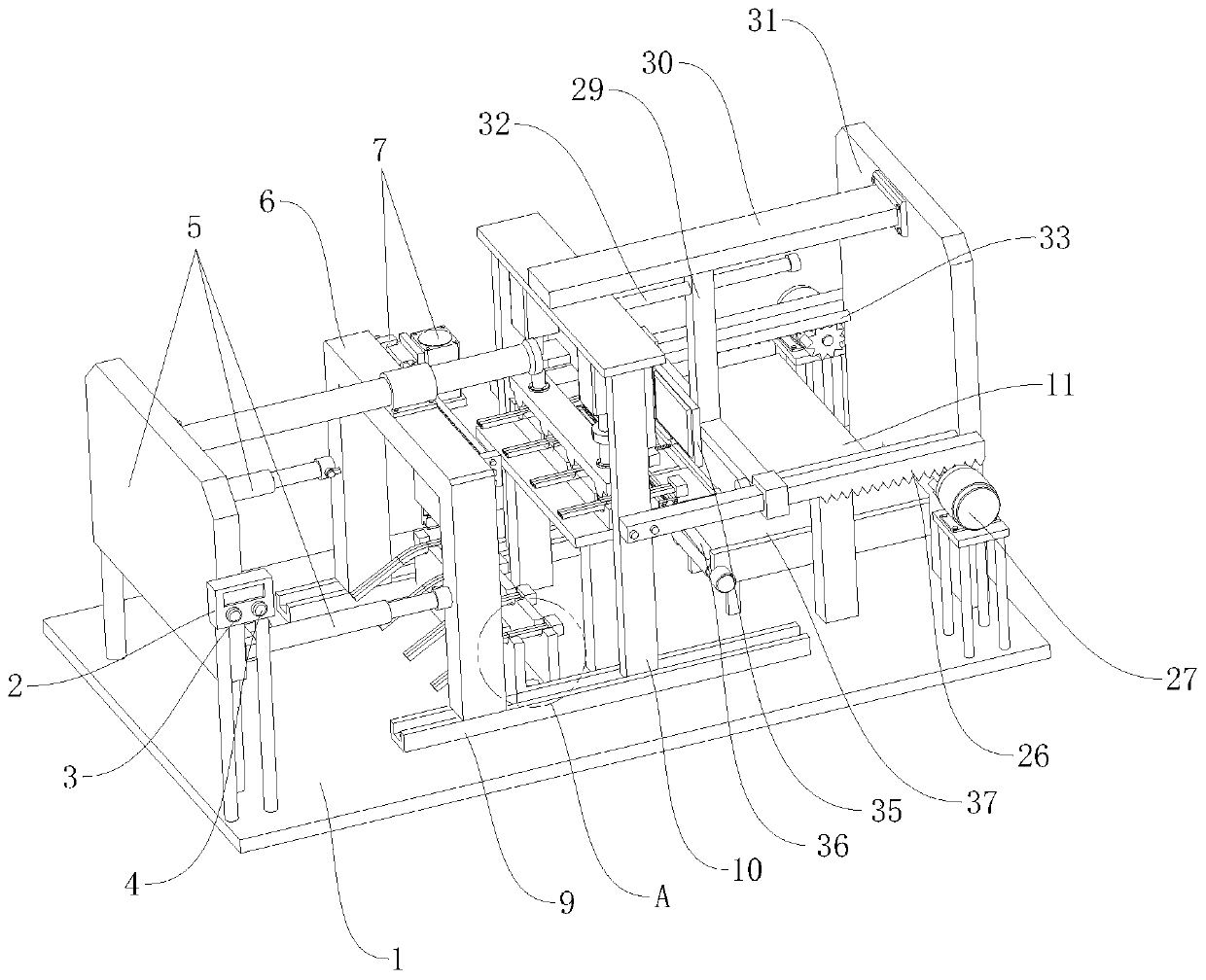 Terminal dismantling device for automobile wire harness recovery