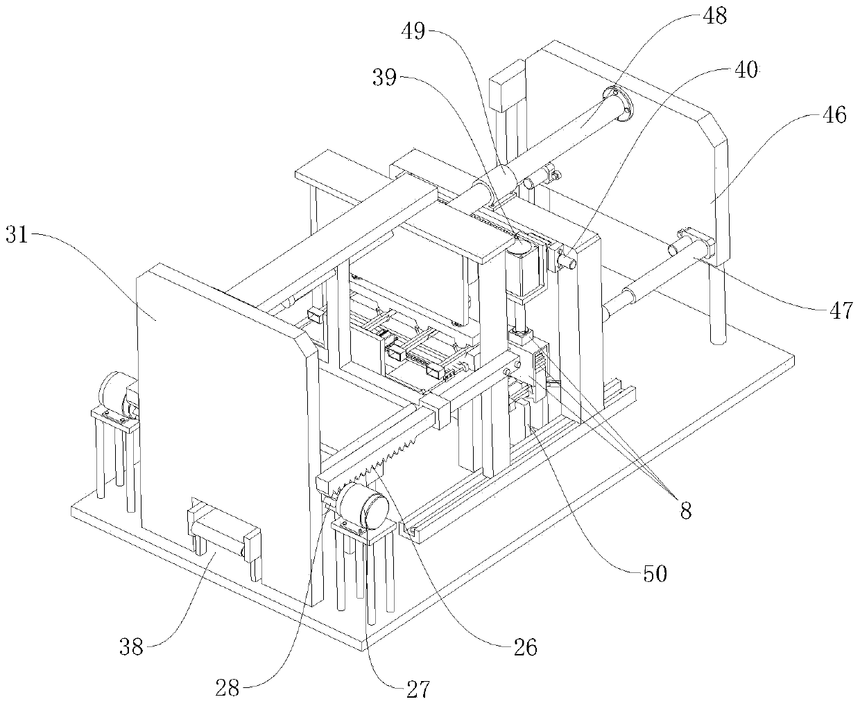 Terminal dismantling device for automobile wire harness recovery