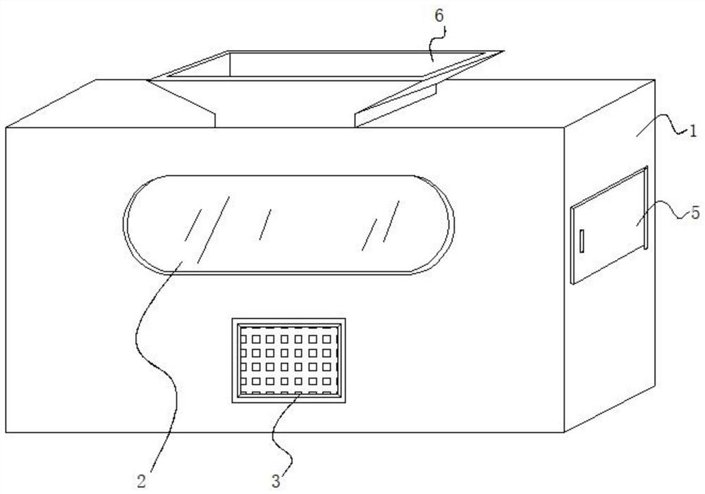 Wave-groove-based crushing type electronic technology waste product disassembling and recycling device