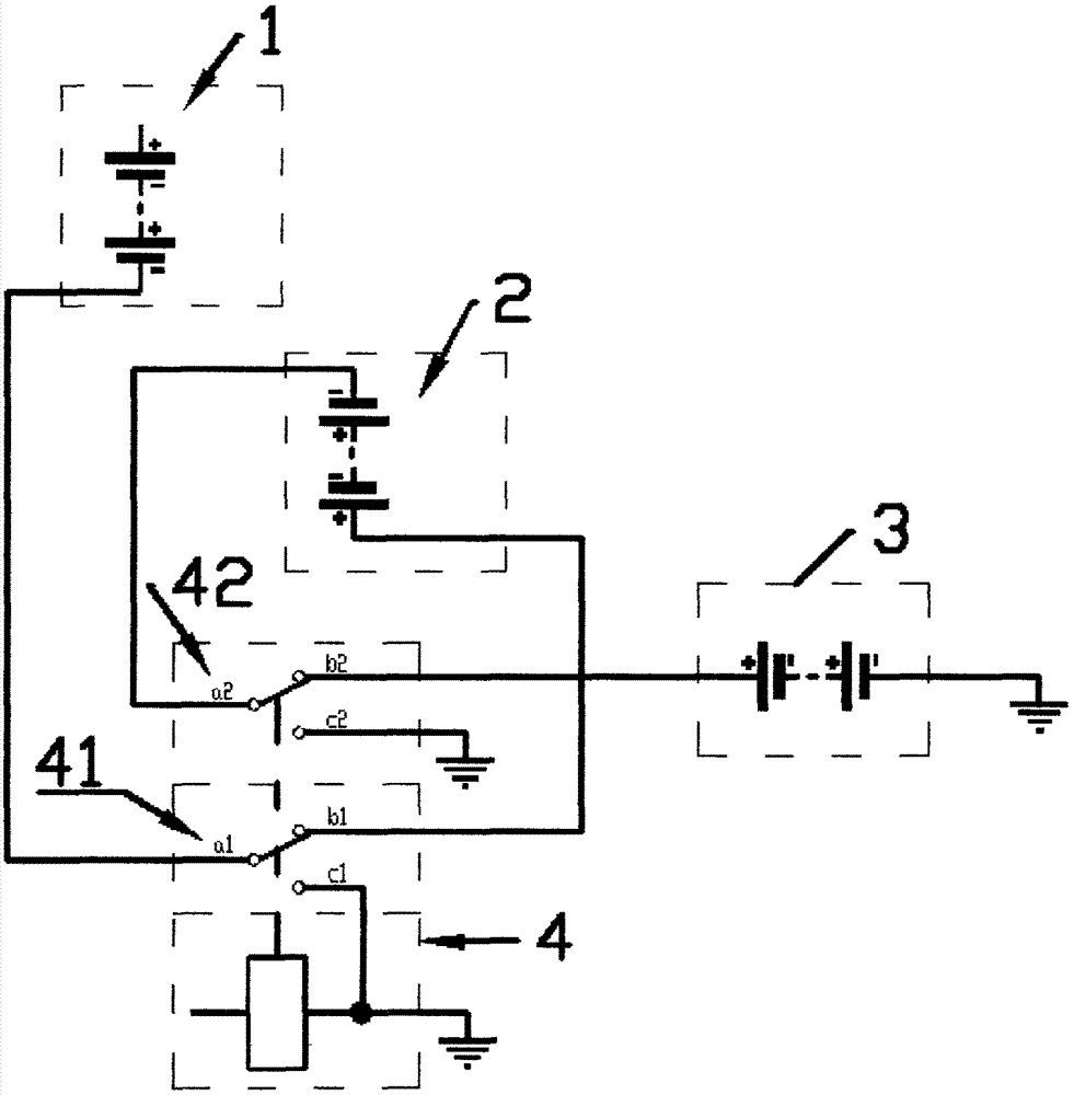 Combined general type power management balancer applied to multiple batteries and working method thereof