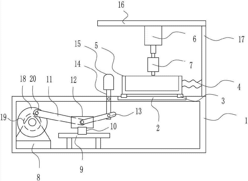 Efficient stirring equipment for shoemaking glue