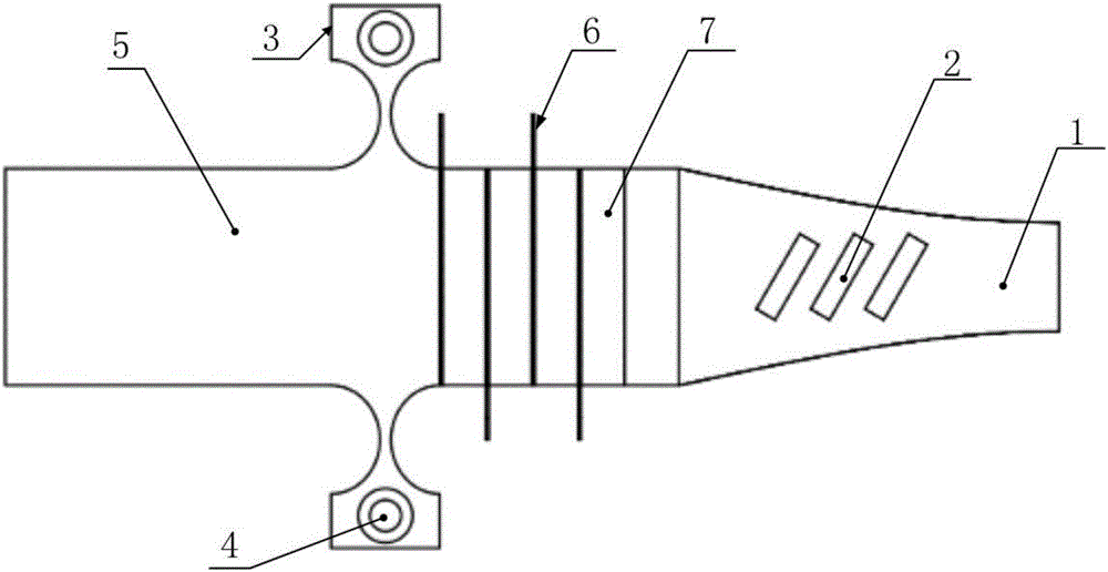 Single-excitation longitudinal-flexural complex vibration ultrasonic energy converter