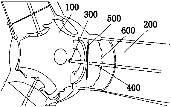 Wind power generation unit hub temperature control device