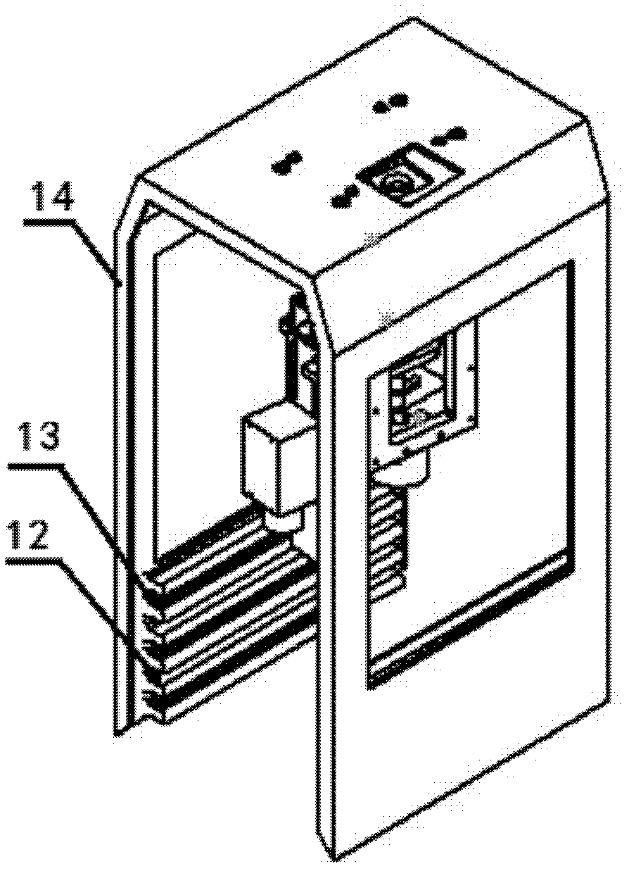 Core fluorescent light and white light integrated image acquiring system and method