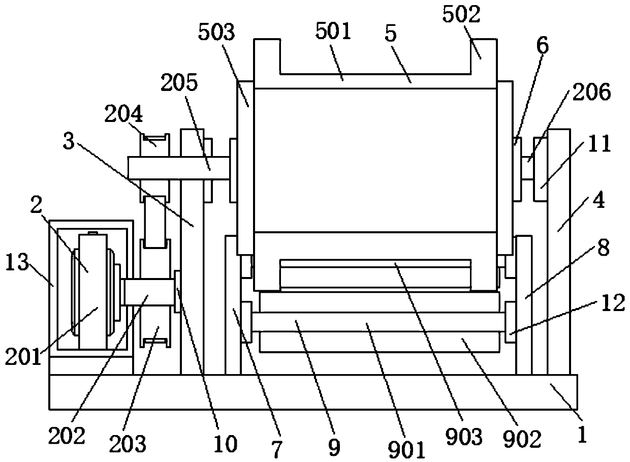 Optical fiber cable rolling device