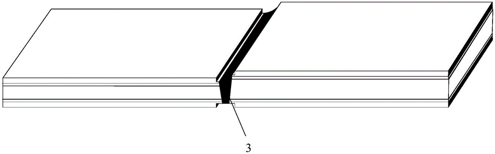 Processing method for welding of high-tension aluminum silicon coating plated steel plate and splicing structure thereof