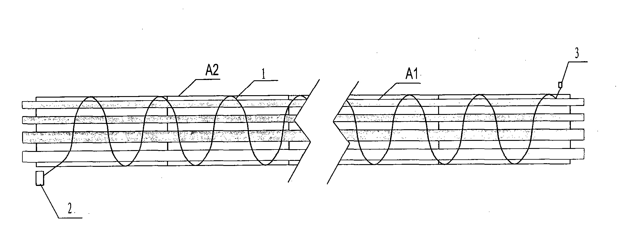 Linear temperature sensing fire detector with point-shaped temperature sensing element and alarm method thereof