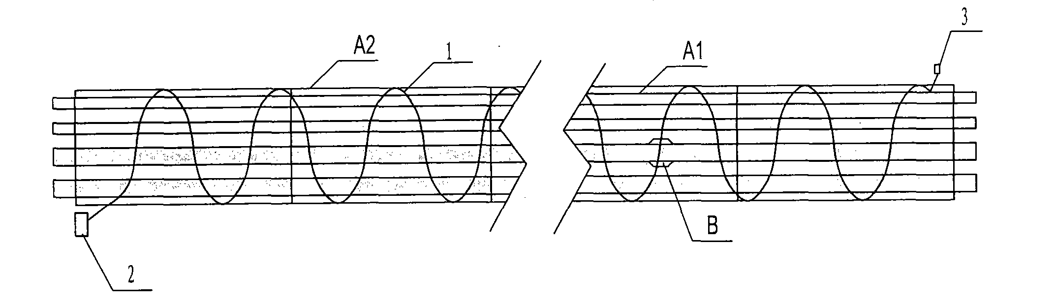 Linear temperature sensing fire detector with point-shaped temperature sensing element and alarm method thereof