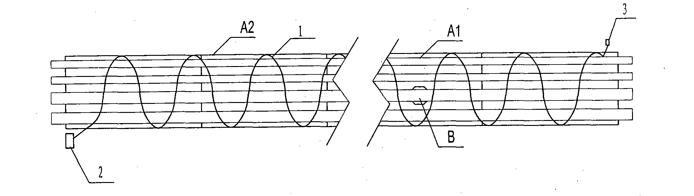 Linear temperature sensing fire detector with point-shaped temperature sensing element and alarm method thereof