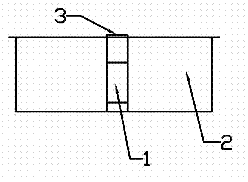 Ovenware clamp in oven