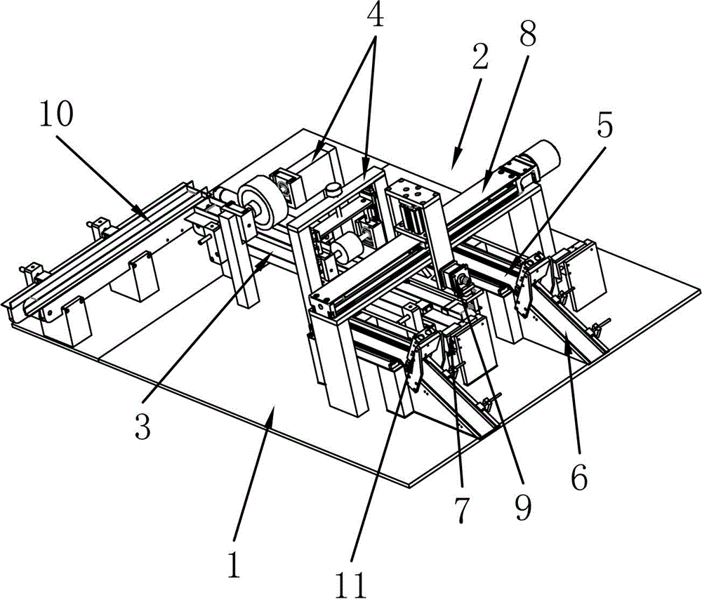 Film-laminating and splitting machine