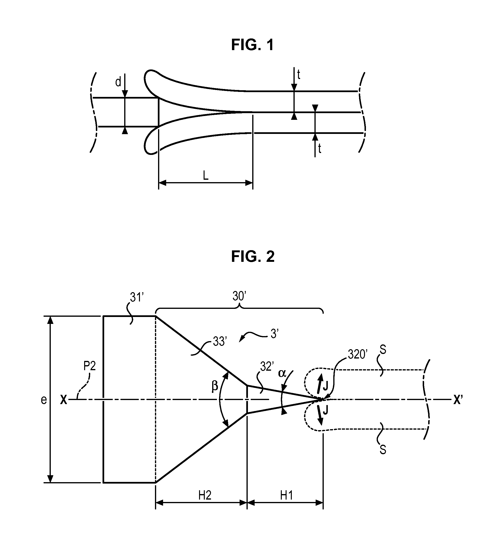 Device for separating two substrates