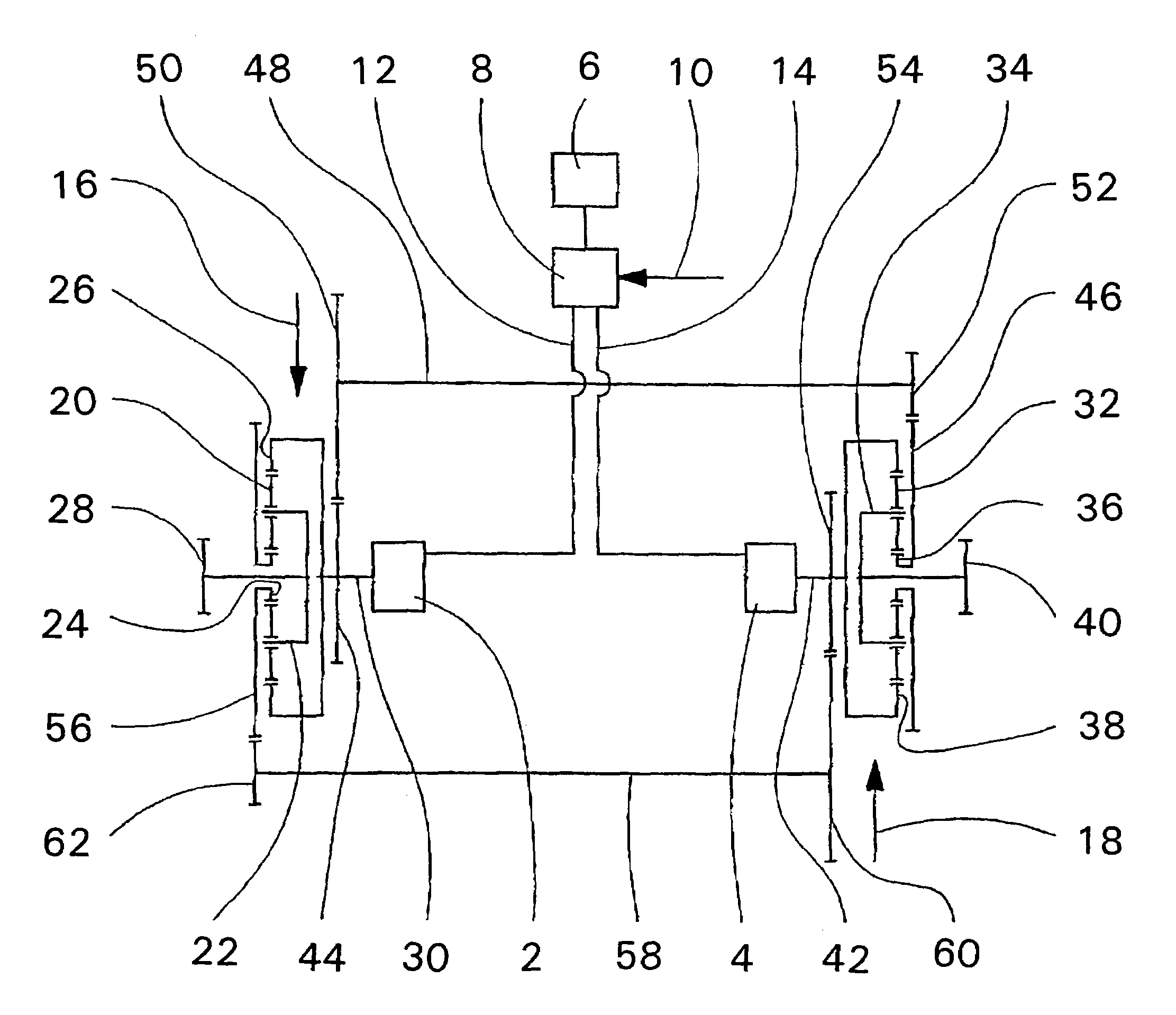 Electrical drive system for a vehicle with skid steering