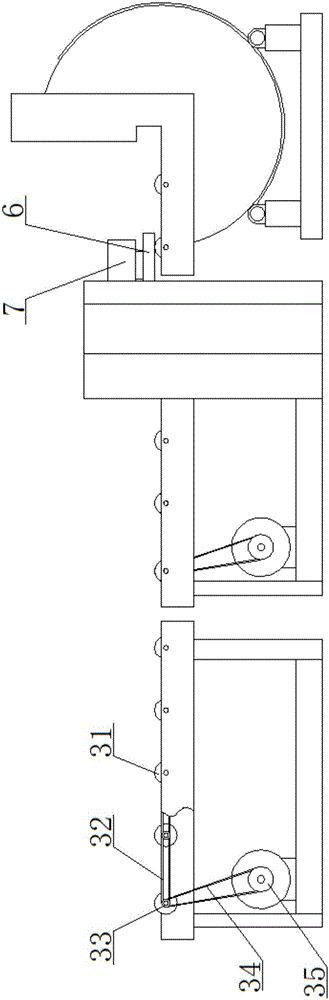 Automatic steel coil overturning and storing device