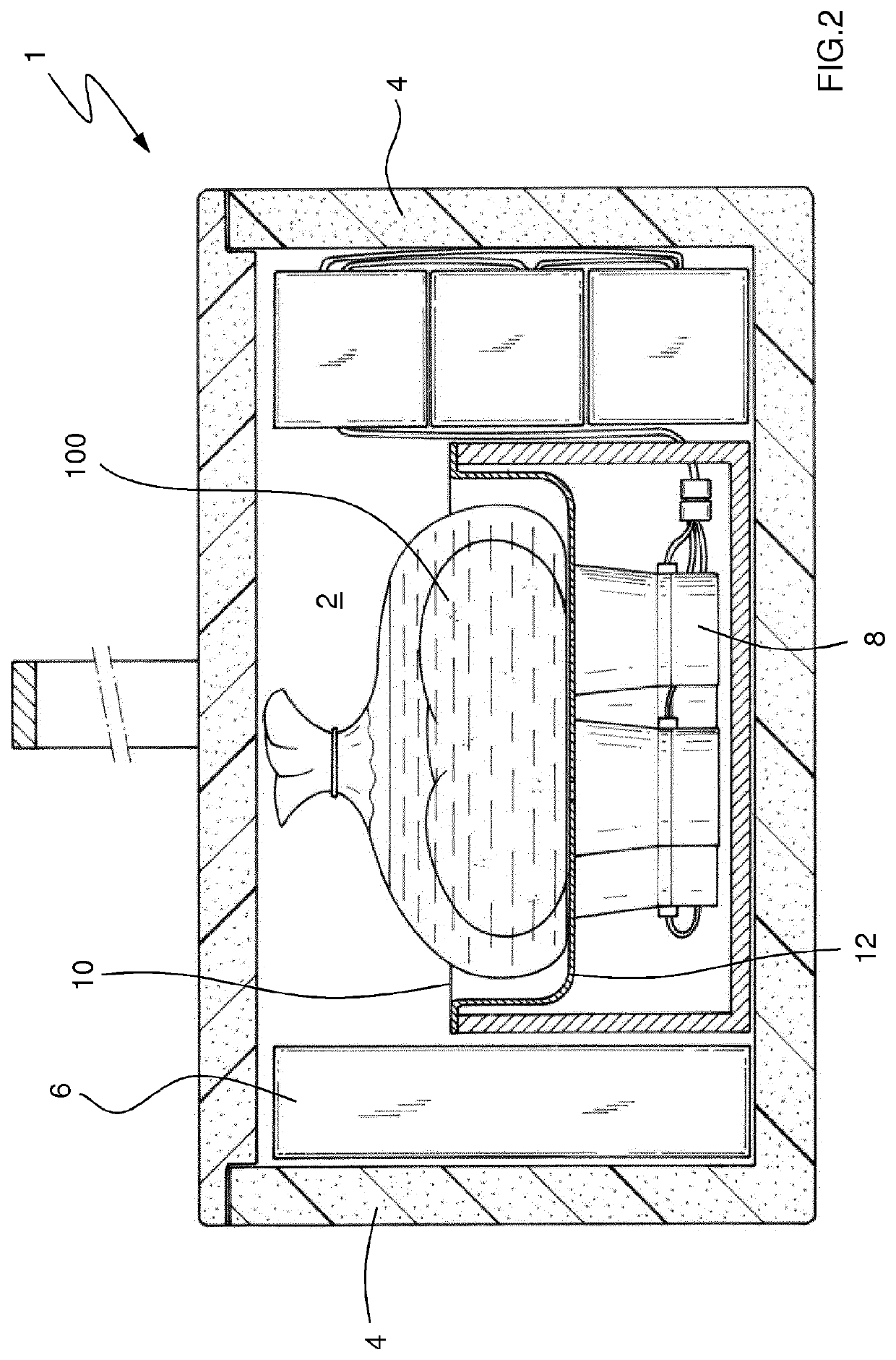 Preservation and transport of an ex vivo biological sample comprising ultrasound application