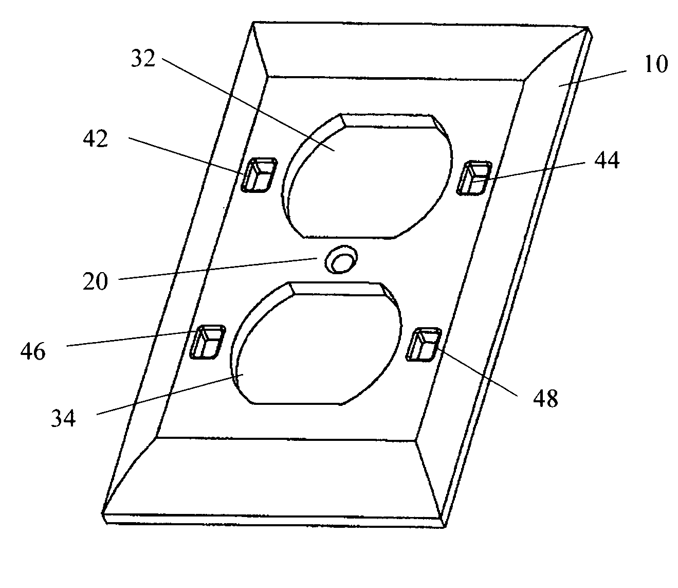 Plug securing and outlet cover device