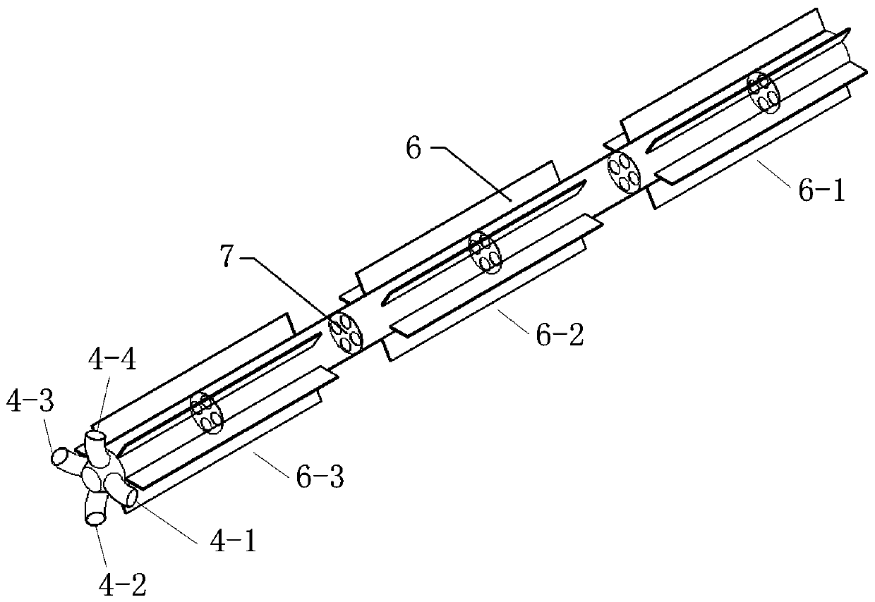 White eliminating device without additional power for continuous row expansion container