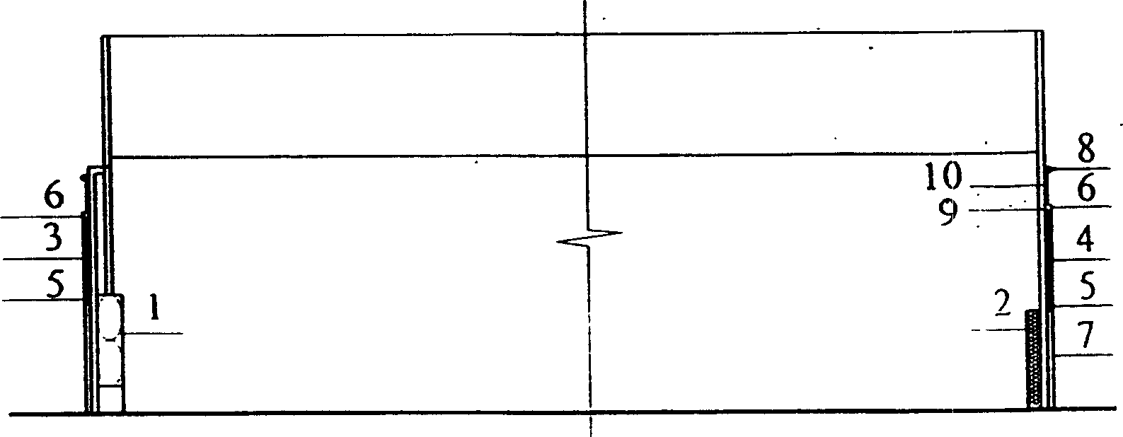 Natural ventilating and mechanical ventilating dual-purpose system for continuous-building type greenhouse