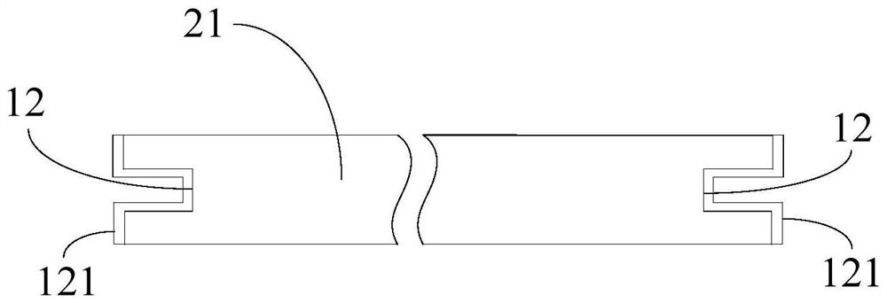 Stone floor tile levelness maintaining device